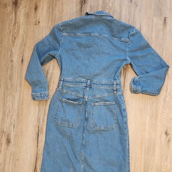 Long Sleeve Denim Maxi Dress - Universal Thread - Picture 3 of 6